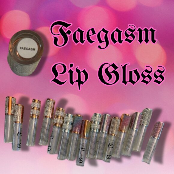 Faegasm – Glow for Filth Lip Gloss (Small Indie Brand) - NEW/SEALED - Picture 3 of 4